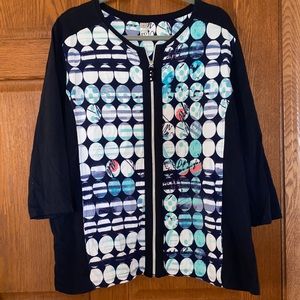 EUC 2X TO Thomas and Olivia Zip Up Jacket